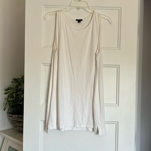 J Jill long tank size Medium white
